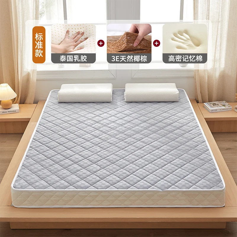 matelas en coco latex doux été mémoire épais tatami