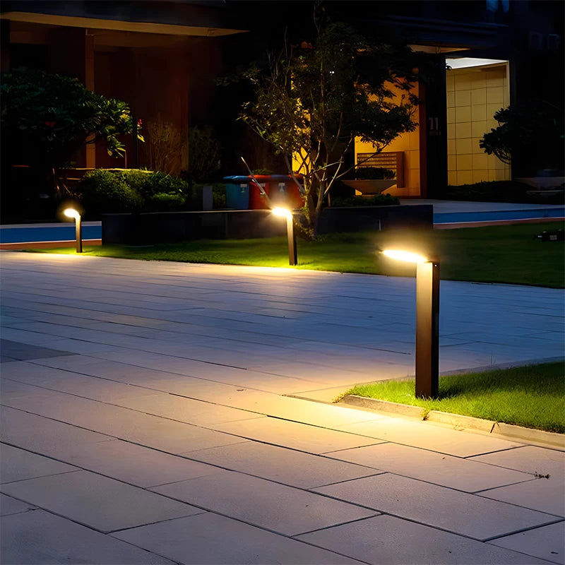 lampe extérieure à led étanche pour jardin et allée