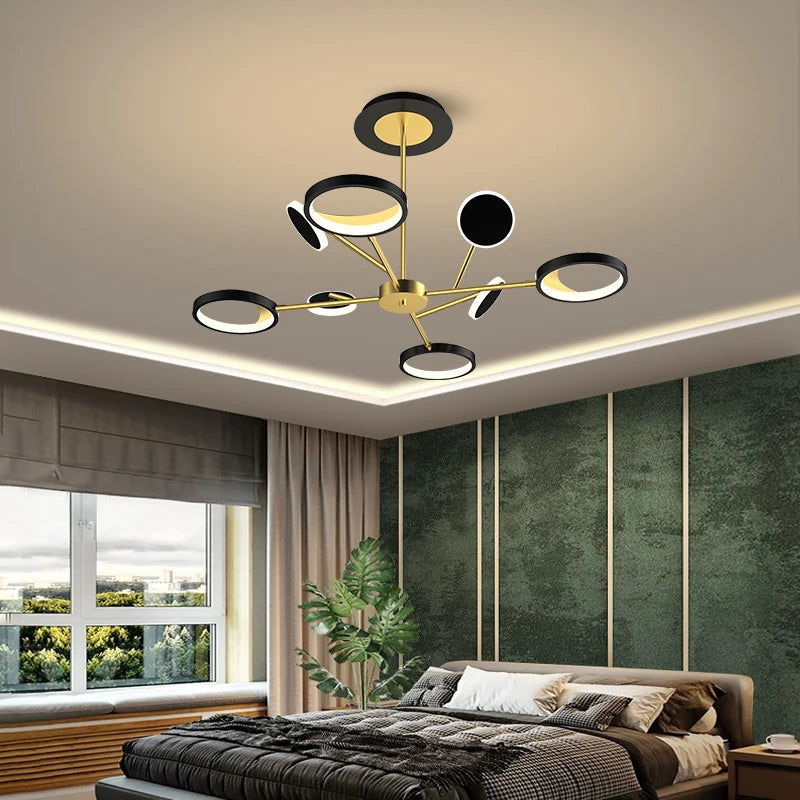 plafonnier led décoratif pour éclairage intérieur moderne