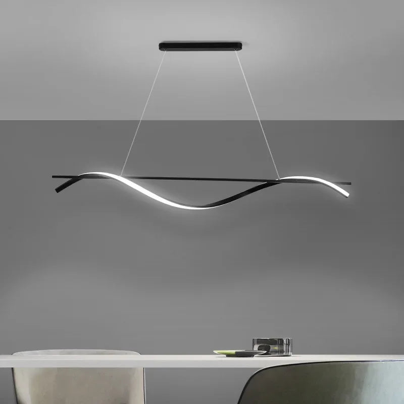 suspension à led moderne pour décoration intérieure élégante