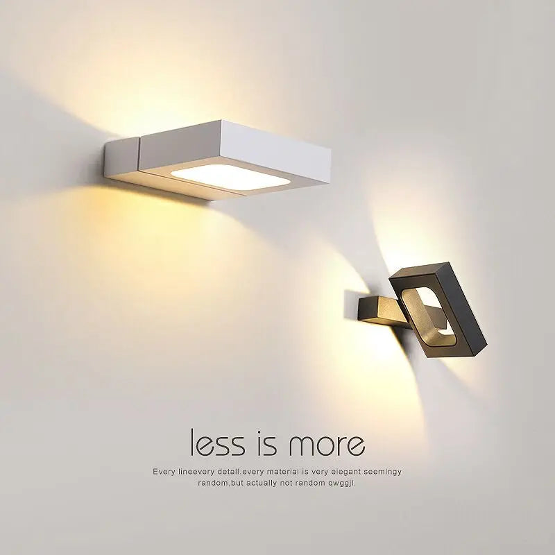 Modern Minimalist LED Wall Lamps, Aluminum Lighting, Home Decoration, Bedroom, Living Room, Aisle, Corridor, Lights