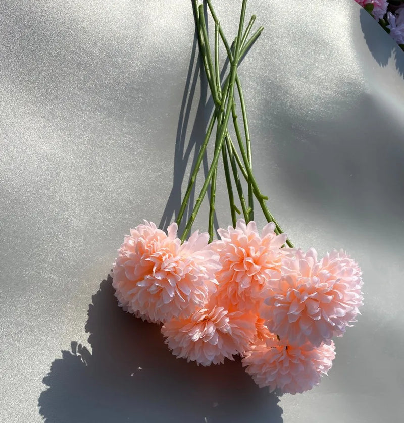 boule de chrysanthème artificielle pour décoration de mariage et fête