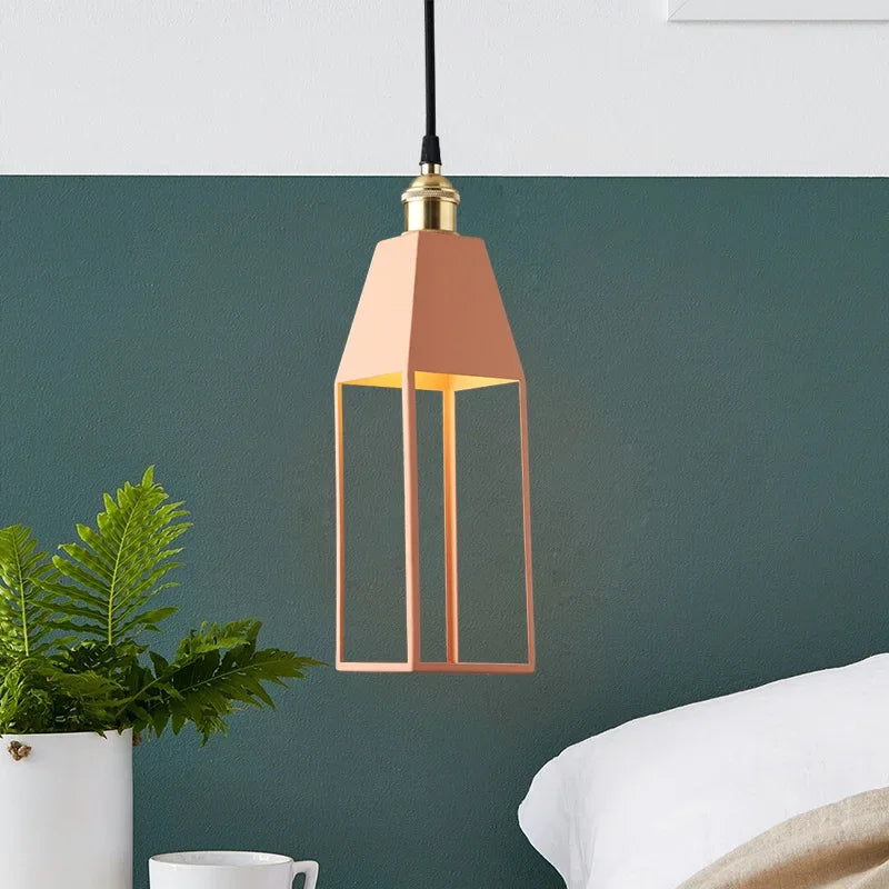 Modern Pendant Lamp Creative Nordic Style Macaron E27 Hanging Dining Living Bedroom Bedside Bar Table Kitchen Island Decor Light