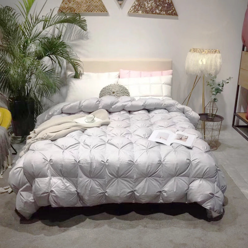 couette luxe en duvet d'oie ultra douce pour tous les lits