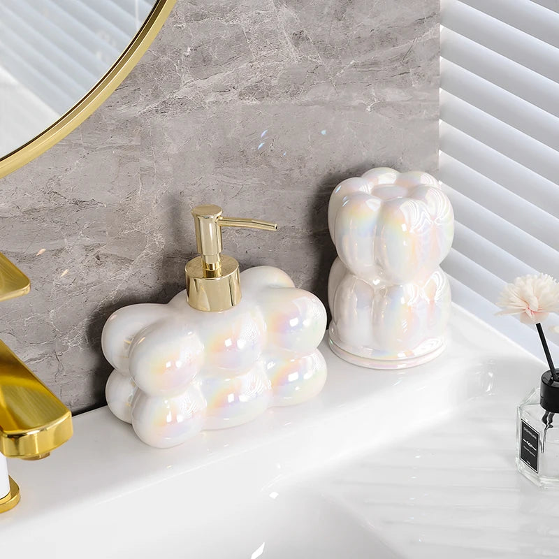 décoration luxe accessoires créatifs pour salle de bain