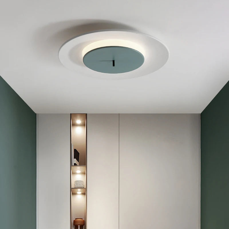 plafonnier design moderne éclairage nordique créatif minimaliste rond