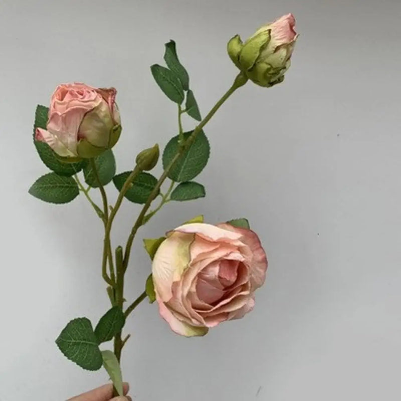 bouquet de pivoines artificielles en soie pour décoration de mariage