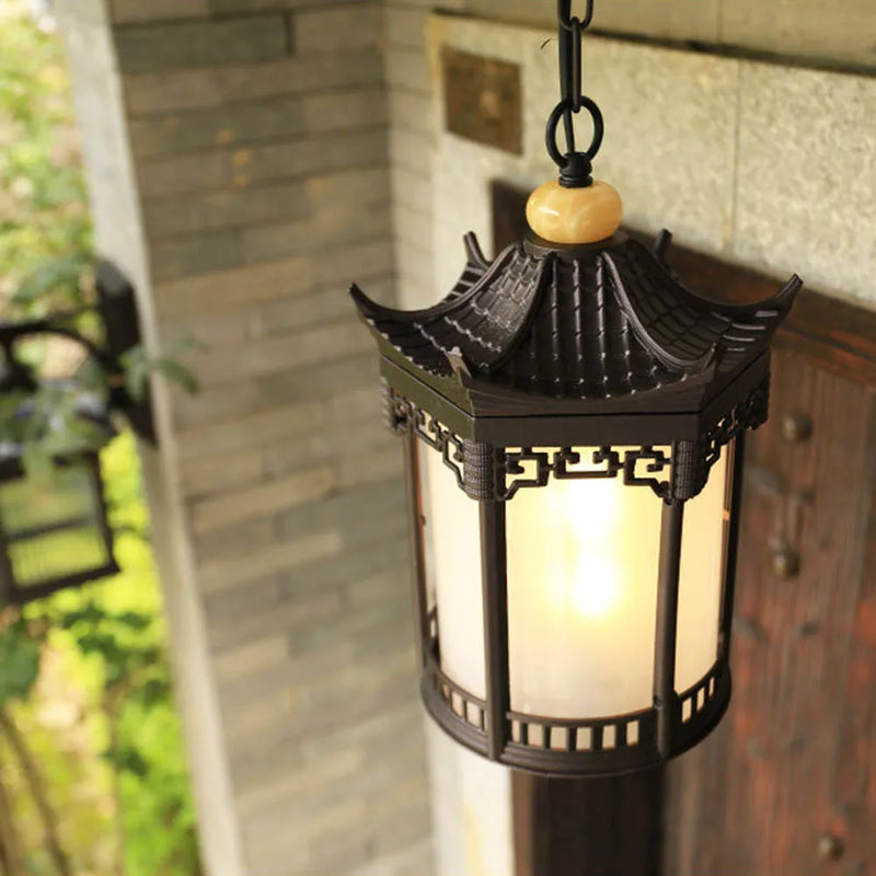 plafonnier d'extérieur vintage pour jardin balcon et terrasse