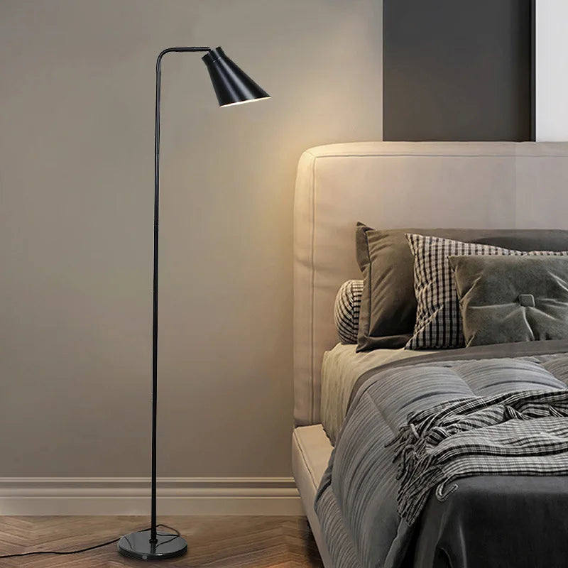 lampadaire scandinave minimaliste pour décoration intérieure à led