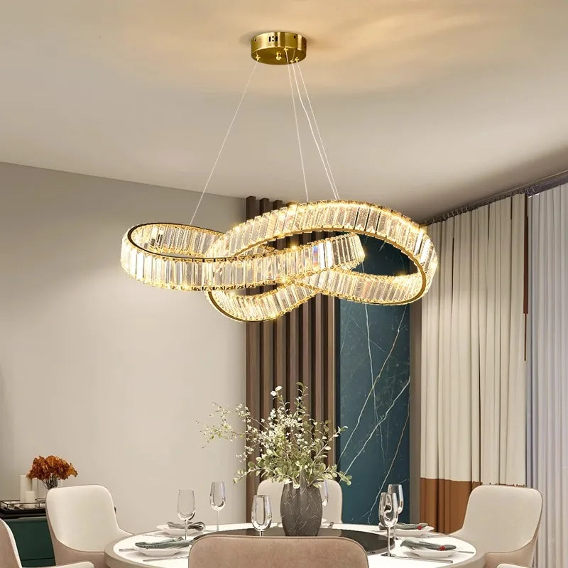 Modern home decoration crystal chandelier, living room Pendant lamp,Dining room Pendant lights, interior lighting