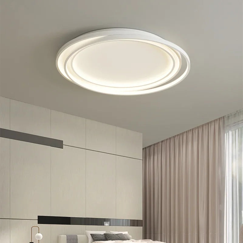 lustre led ultra mince moderne pour décoration intérieure