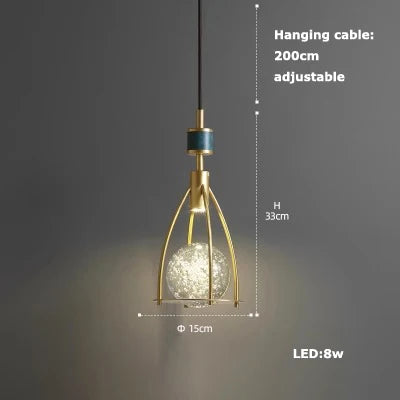 lustre suspendu à led pour un éclairage moderne et élégant