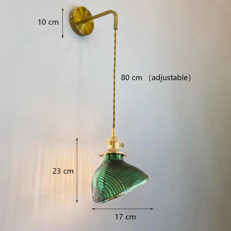 lustre en verre minimaliste japonais éclairage créatif design suspendu