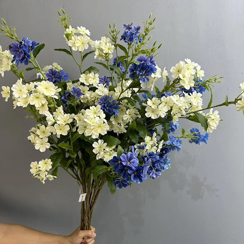 fleurs artificielles en soie pour décorations de mariage et événements