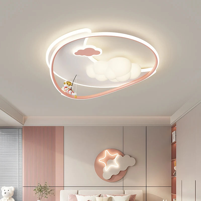 lampe de chambre enfant moderne à protection des yeux étoile créative