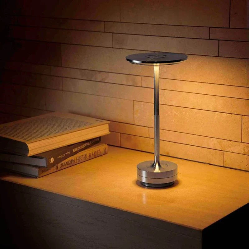 lampe de table led tactile rechargeable pour décoration et lecture