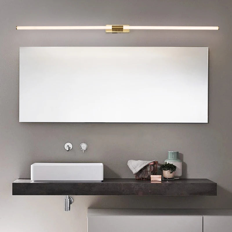 lampe de miroir à led moderne pour un éclairage élégant