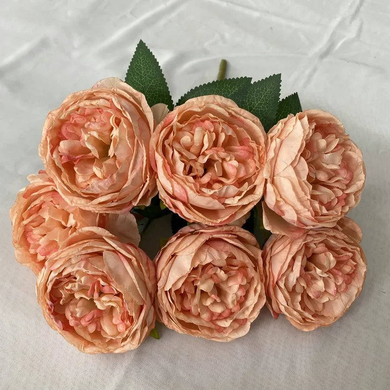 bouquet de roses artificielles décoratif pour mariage et événements