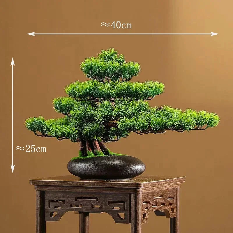 simulation arbre bonsaï pour décoration intérieure et aménagement extérieur