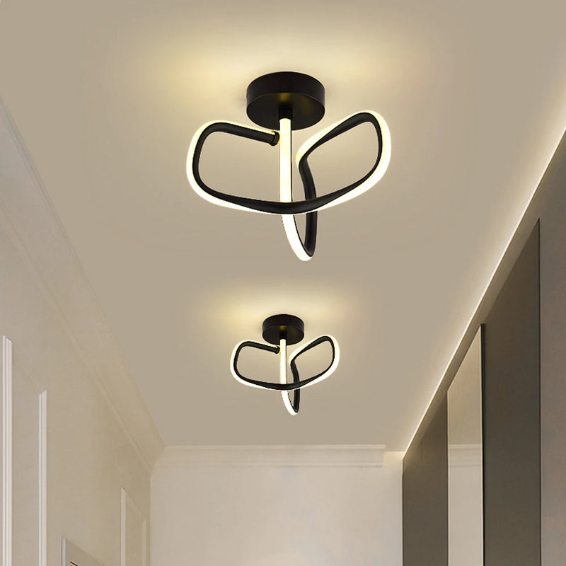 plafonnier led minimaliste pour éclairage intérieur moderne