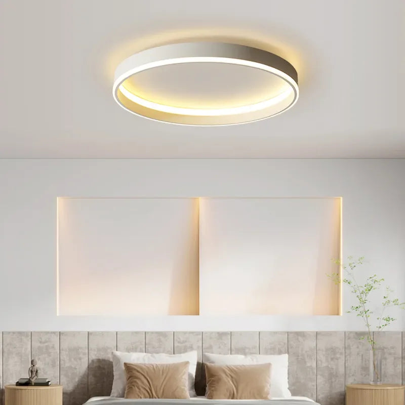 Chambre nordique Led plafonnier moderne minimaliste plafond Lustre Lustre Led lumières pour chambre étude salon plafonniers