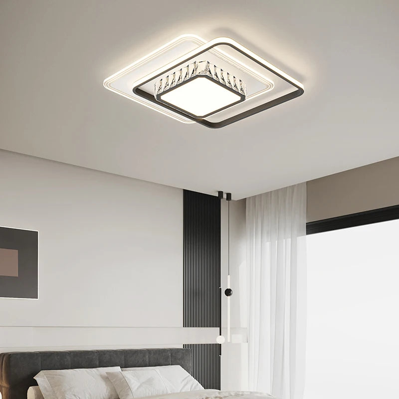 plafonnier moderne créatif en led pour intérieur élégant