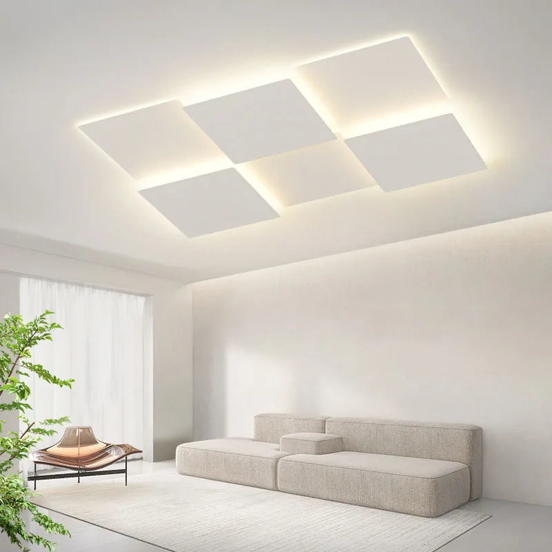 plafonnier led moderne pour décoration d'intérieur luminaire intelligent