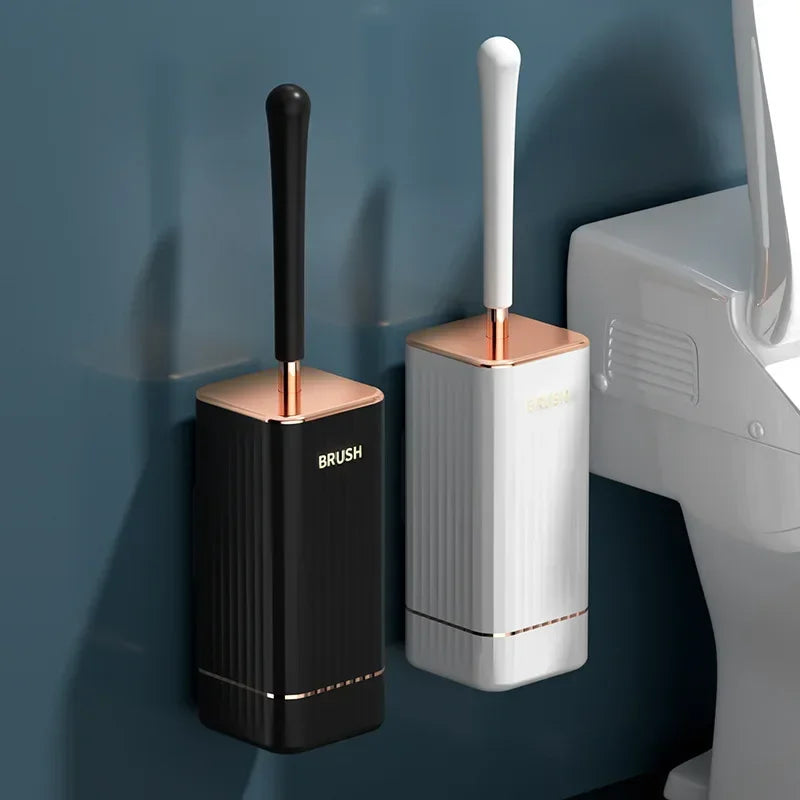 brosse en silicone pour nettoyage efficace des toilettes