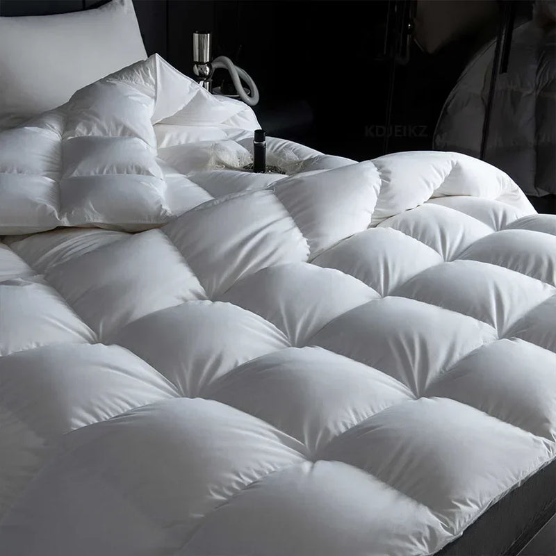 couette d'hiver en duvet d'oie super douce quatre saisons pour hôtel luxe