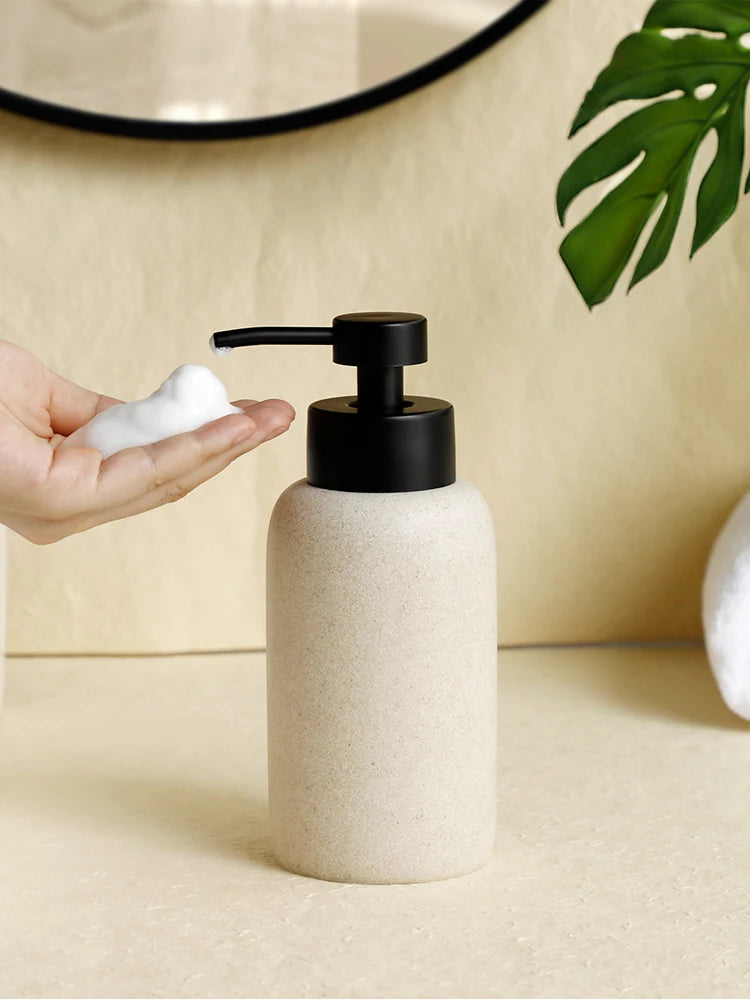 distributeur de savon moussant rechargeable pour les mains