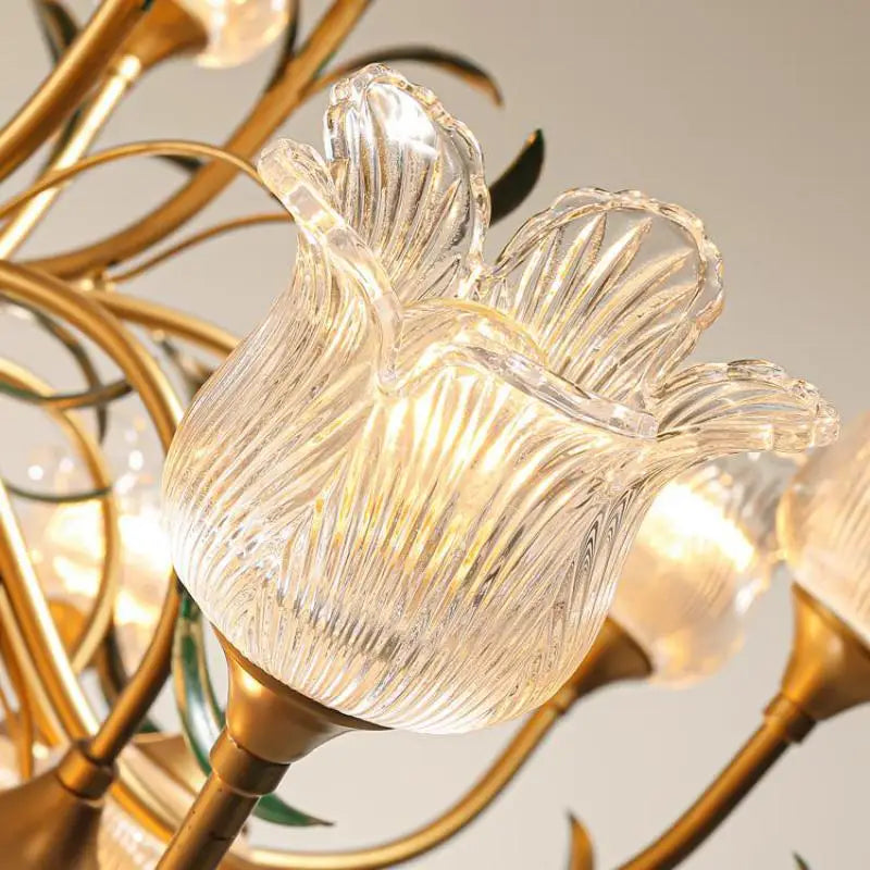 lustre en cristal français éclairage avancé pour intérieur élégant