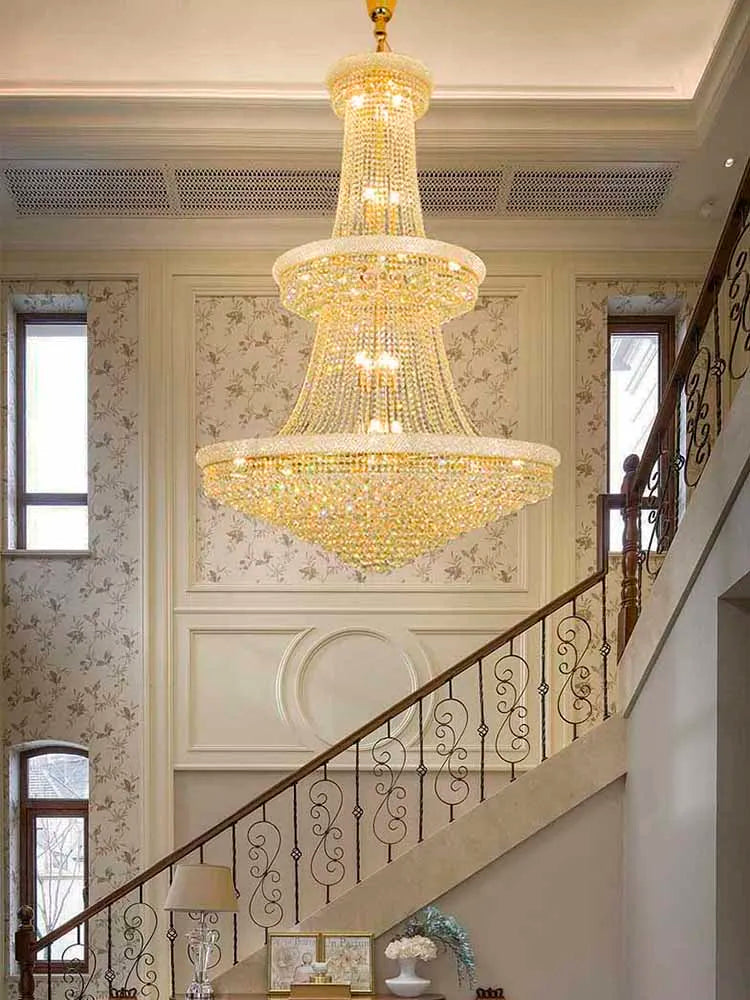 suspension en cristal moderne pour décoration intérieure élégante