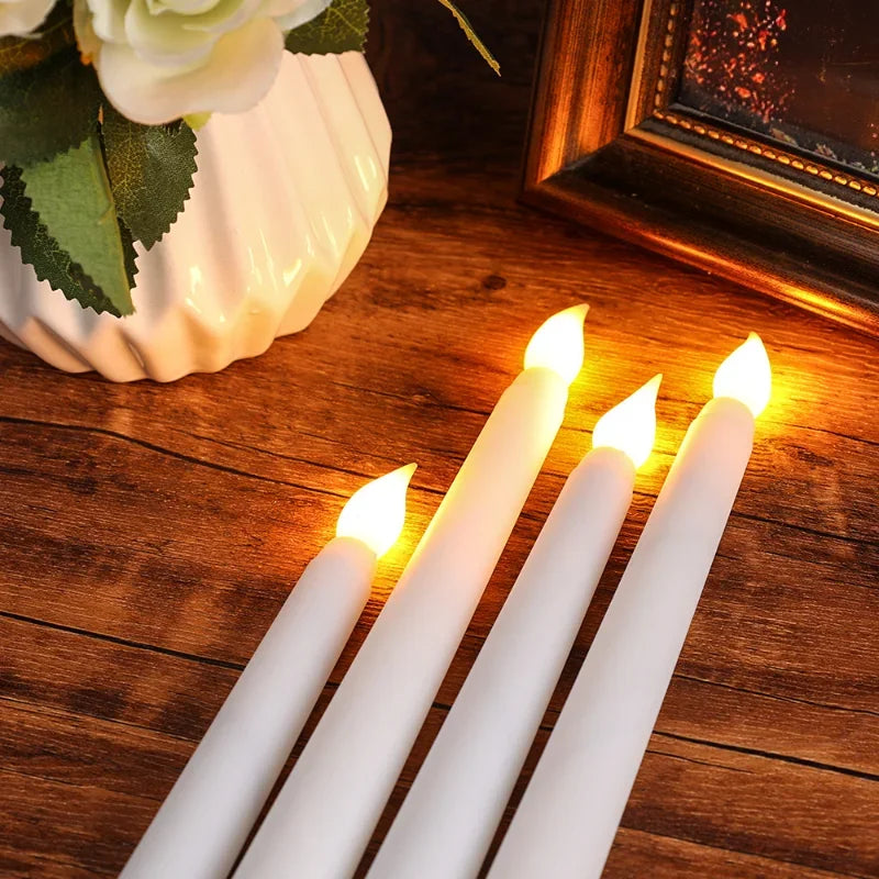 lot de bougies led scintillantes sans flamme pour décoration de noël