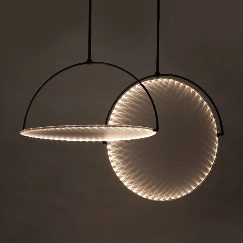 lustre moderne design italien pour décoration intérieure lumineuse