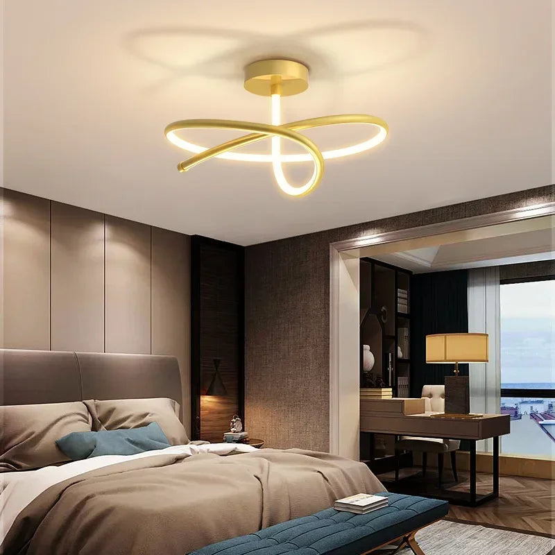 plafonnier led moderne design pour décoration intérieure élégante et luxueuse