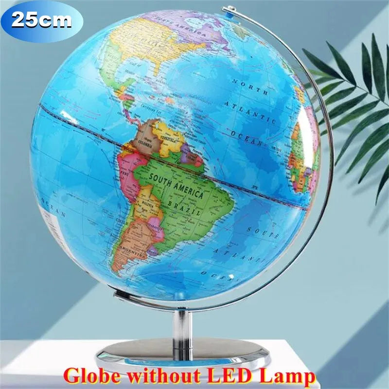 lampe de bureau globe terrestre imprimé en hd 360 degrés artisanat éducatif