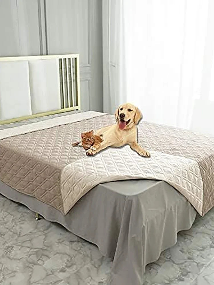 housse de matelas imperméable antidérapante pour lit décoratif de noël