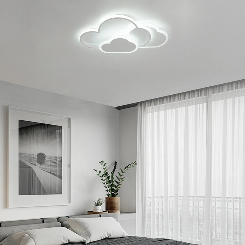 plafonnier led cloud éclairage moderne pour enfant