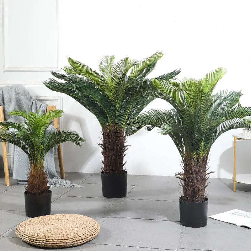 plante artificielle cycas revoluta pour décoration intérieure et extérieure