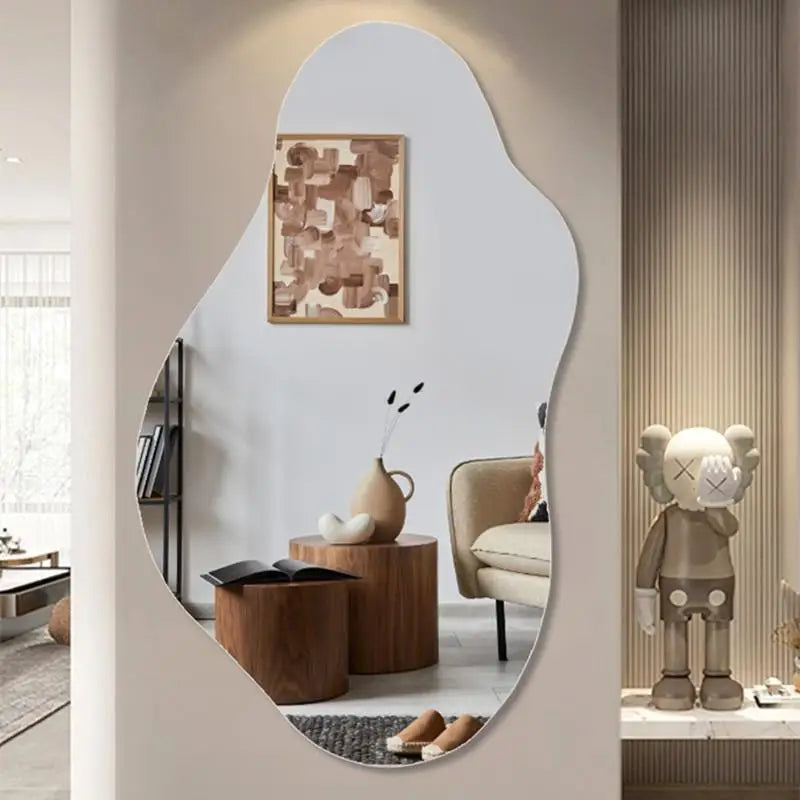 miroir mural à éclairage led intelligent style luxueux