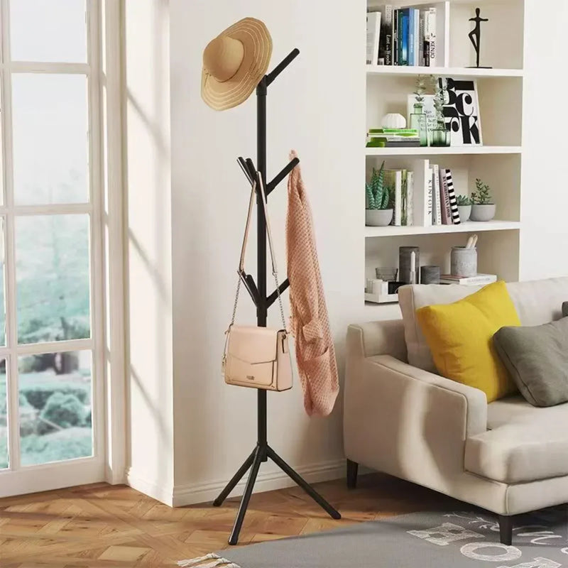 porte-vêtements et chapeaux support vertical en forme de branche