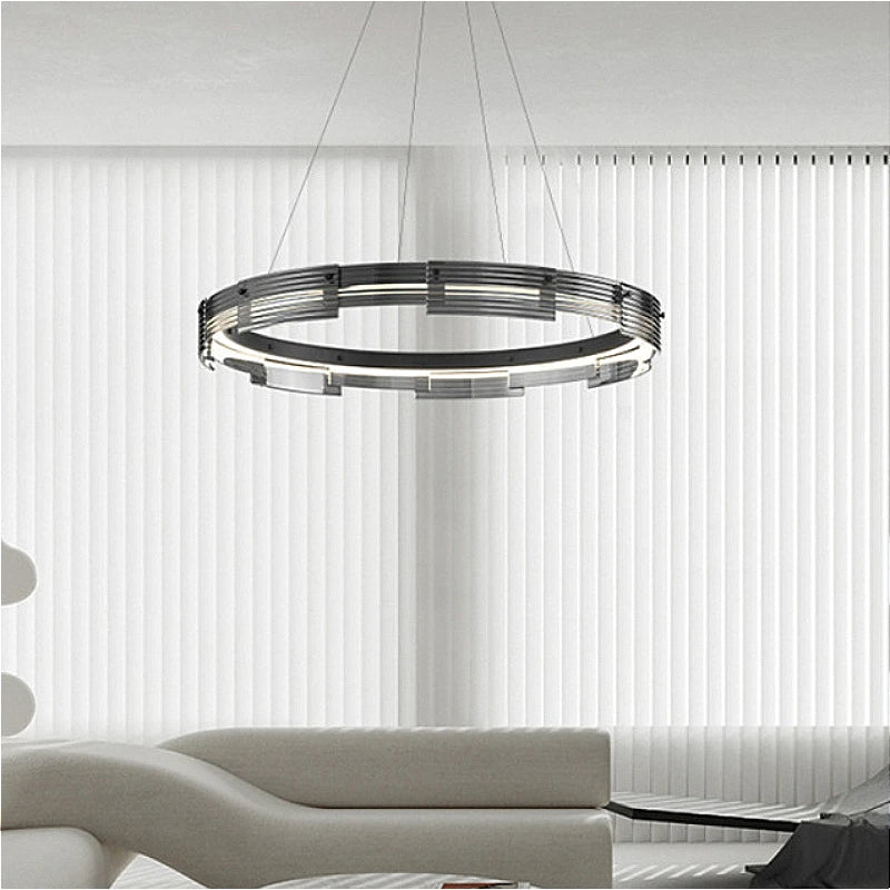 suspension à led design moderne pour intérieur élégant