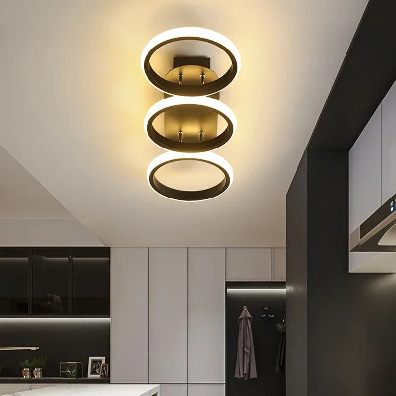 plafonnier led moderne rond carré pour décoration intérieure