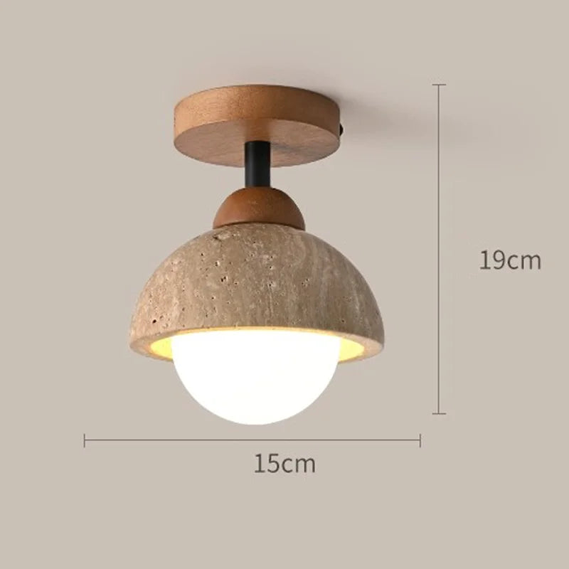 plafonnier led moderne en marbre pour décoration intérieure