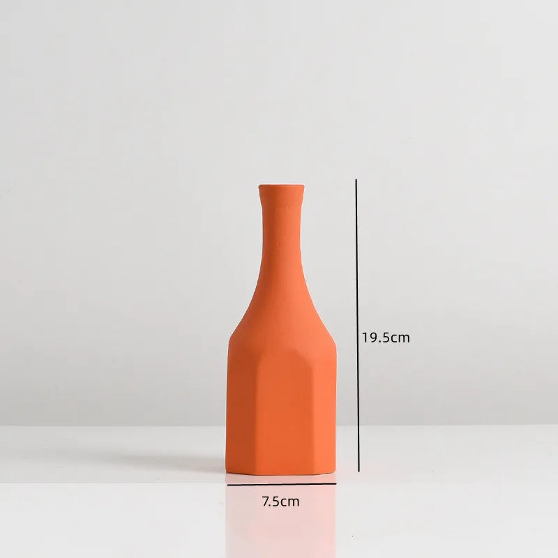 vase en céramique nordique pour décoration intérieure ou cadeau