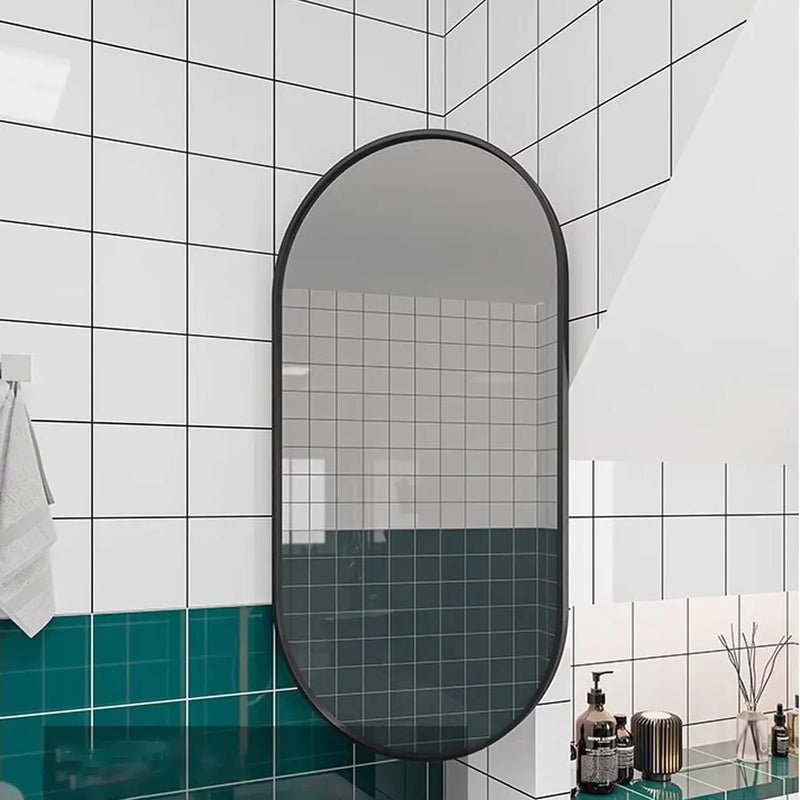 miroir dangle mural cadre en métal pour décoration intérieure