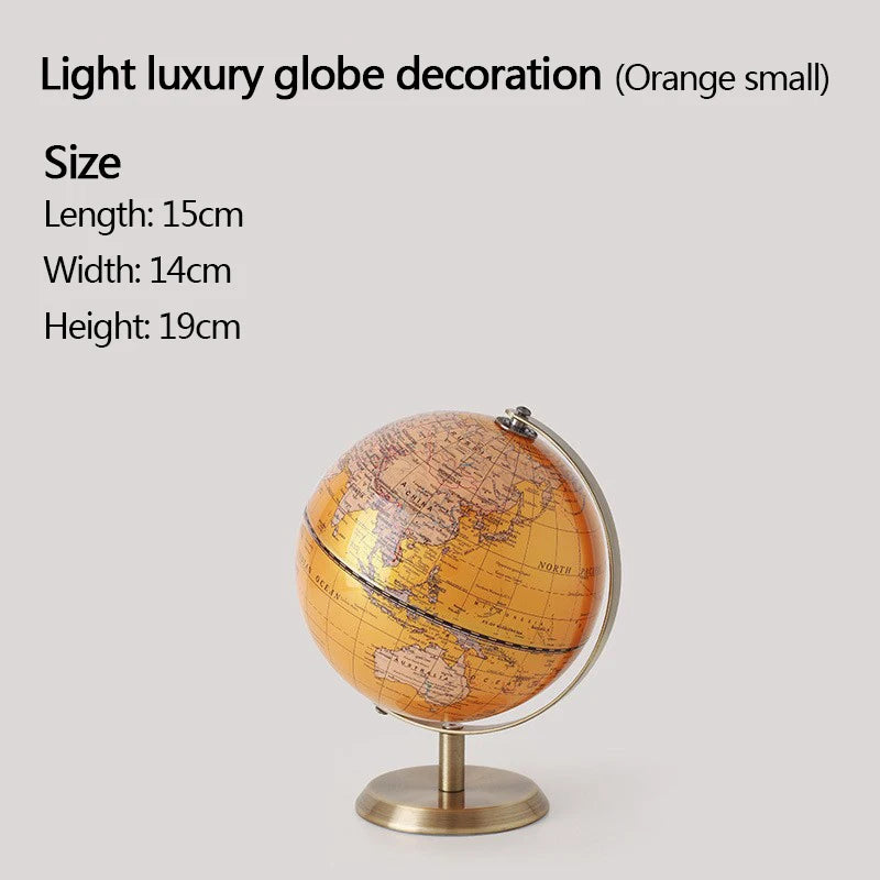 globe en alliage créatif lumière luxe pour décoration intérieure