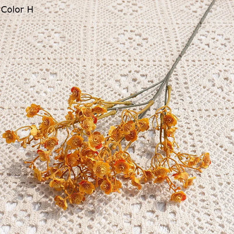 branche de gypsophile automnale pour décoration mariage DIY