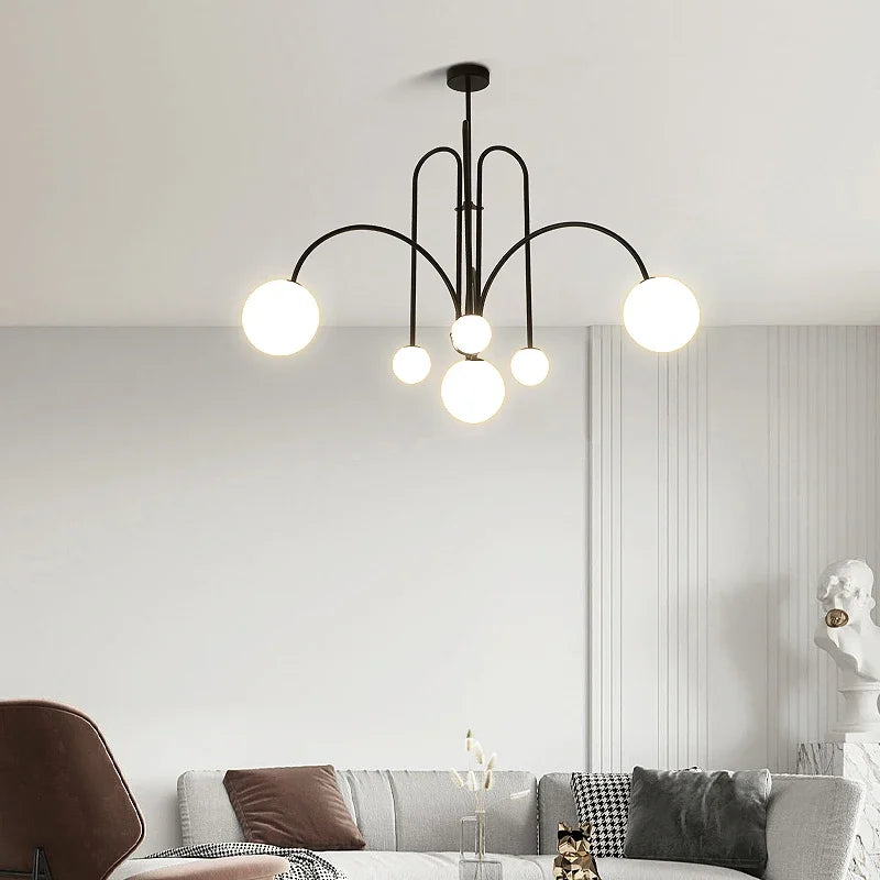 suspension led style italien pour décoration moderne et élégante