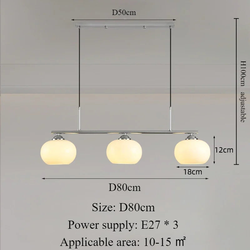 suspension nordique simple style moderne éclairage décoration intérieure